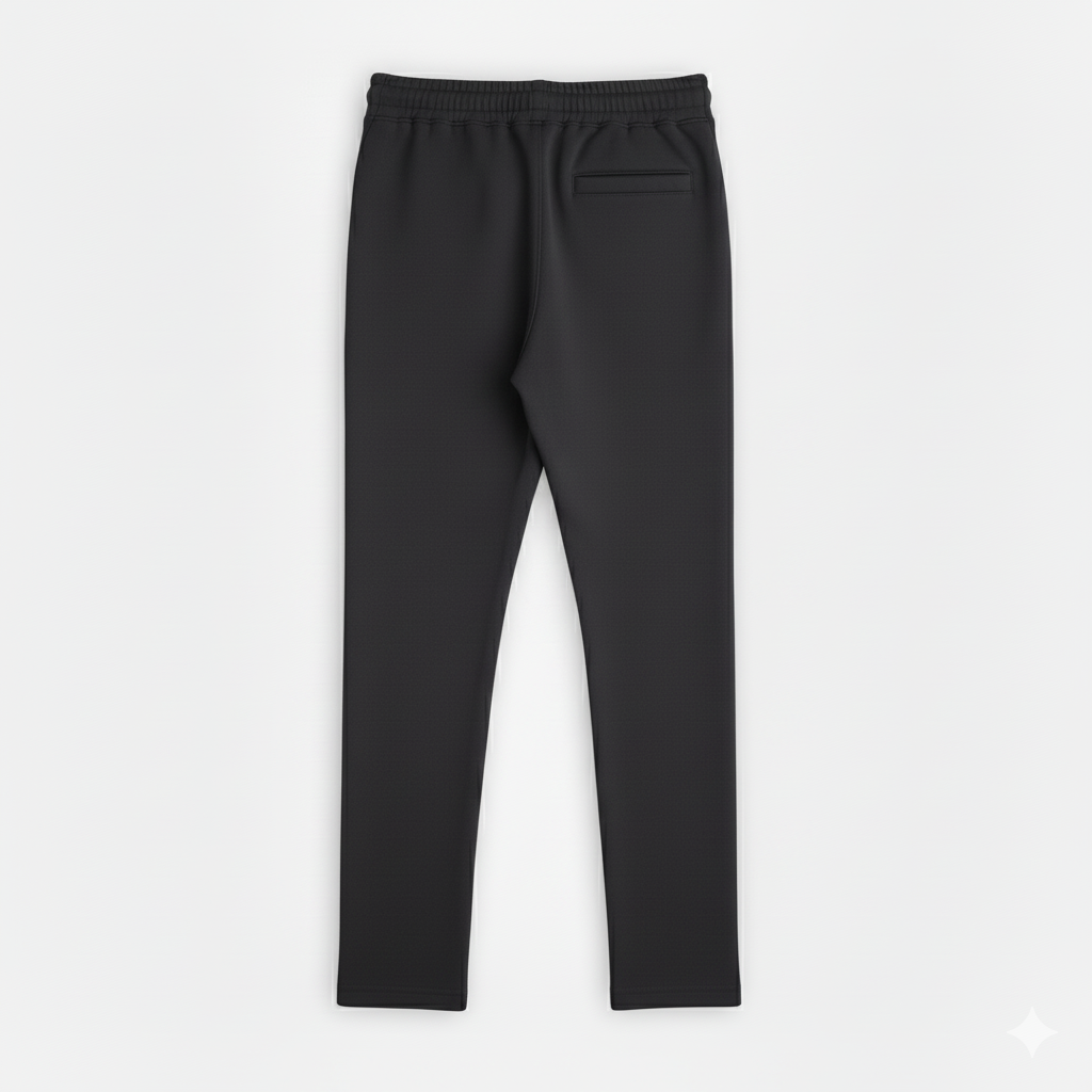 Moderna Pleated Trouser- Charcoal Grey