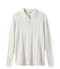 Knitted Polo White
